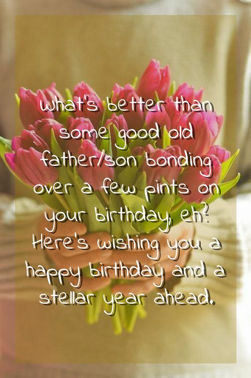birthday quotes for your father